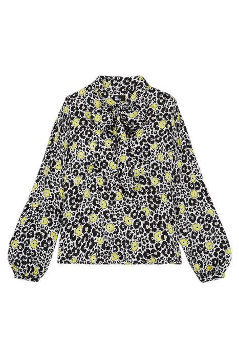 TOP LAVALIERE WILD BLOSSOM WHITE ECRU / YELLOW 5