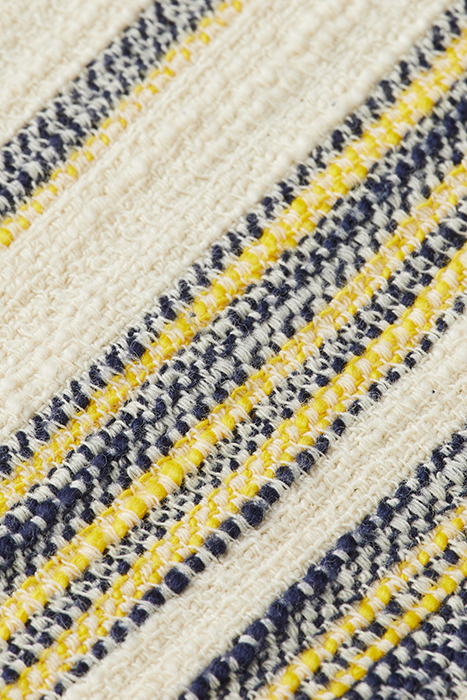 BASKET WEAVE GRADIENT STRIPE SHIRT YELLOW BLUE STRIPE 3