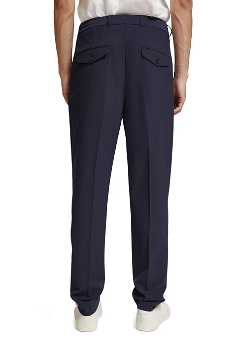 IRVING - PINSTRIPED FINE WOOL-BLEND SEERSUCKER CHINO NIGHT P 2