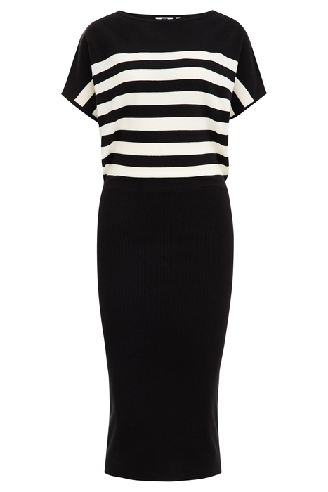 DRESS MID LENGTH BLACK 3