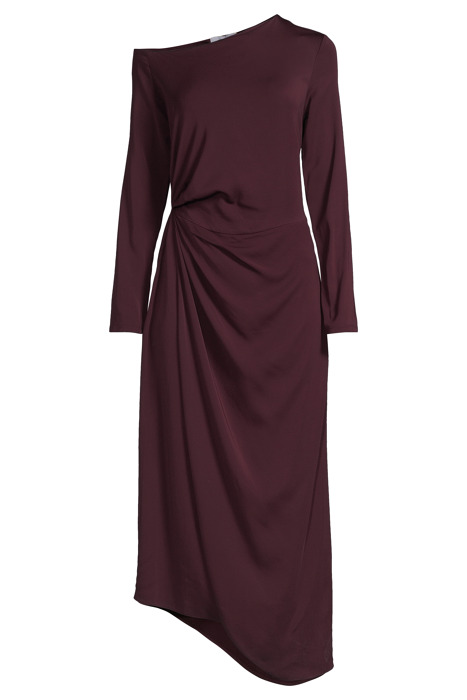 NADIA-SLEEVE DRESS BURGUNDY 3