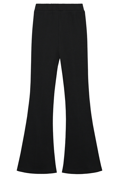 LETTUCE RIB PANTS BLACK 2