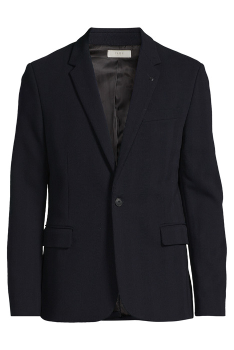 NAVY TEXTURED KNIT JACKET NAVY 3
