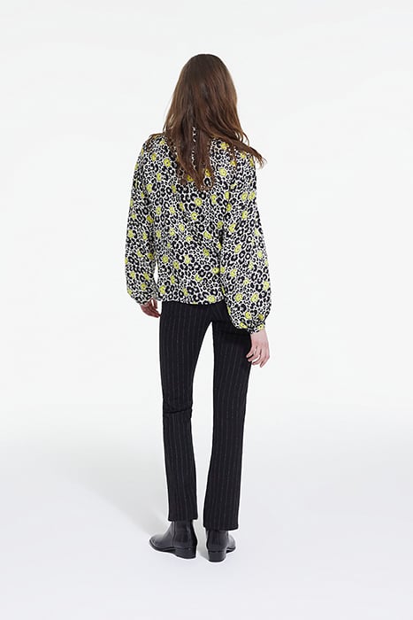 TOP LAVALIERE WILD BLOSSOM WHITE ECRU / YELLOW 4