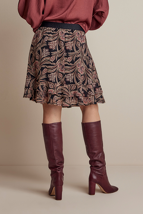 SKIRT FLOWERS PRINTED MULTICOLOUR 3