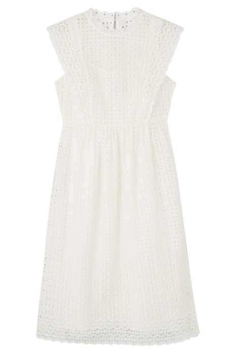 DR LAILA BRODERIE DRESS WHITE 3