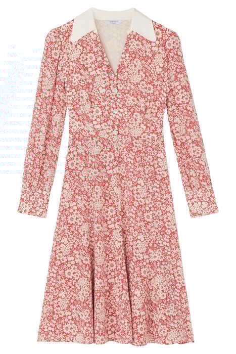 DR FLO MARGUERITE PRINT RED 3