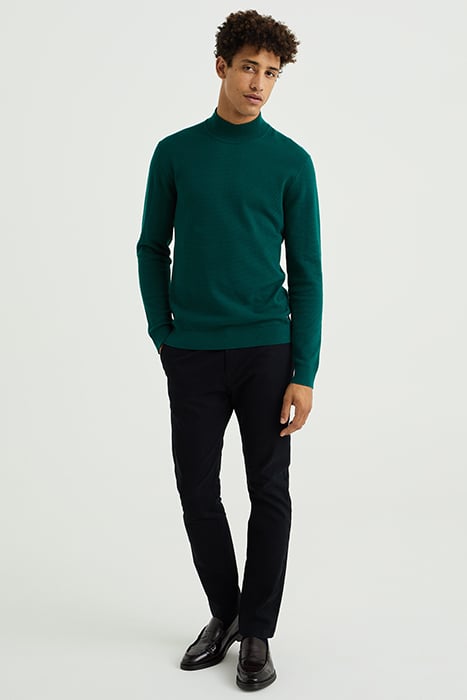 PULLOVER DARK GREEN 3
