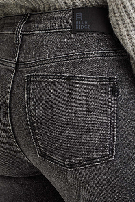 5POCKET HIGH WAIST DARK GREY 5