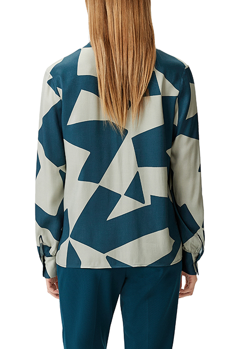 COMMA BLOUSES BLUE GREEN 2