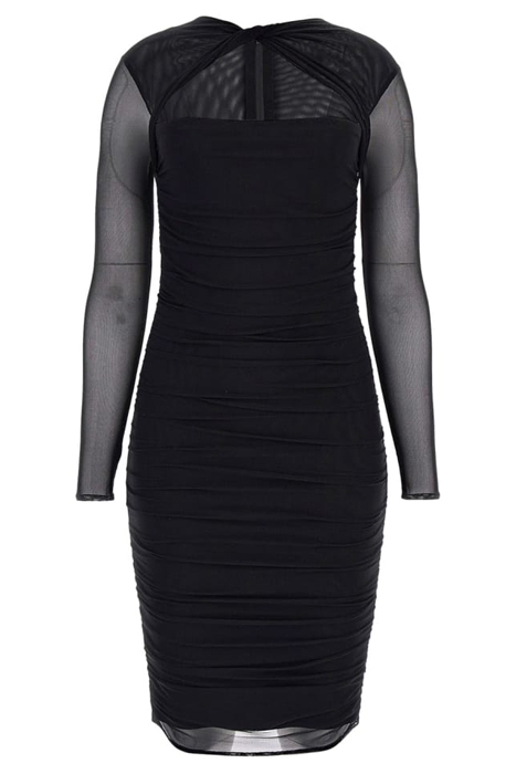 ESME BANDAGE DRESS JET BLACK 3