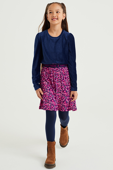 DRESS MID LENGTH DARK BLUE 2