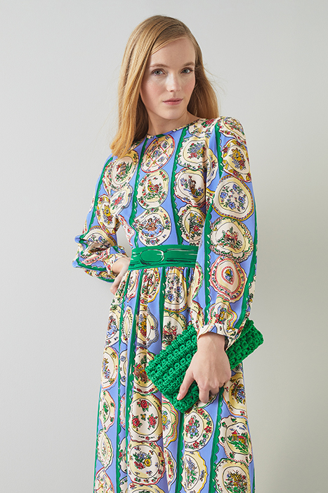 DR ERICA PLATES DRESS MULTI 3