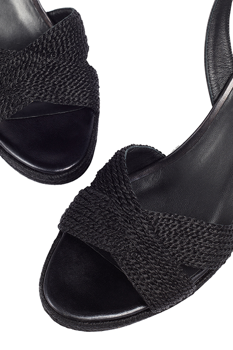 CS SANTANA ROPE SANDAL BLACK 4