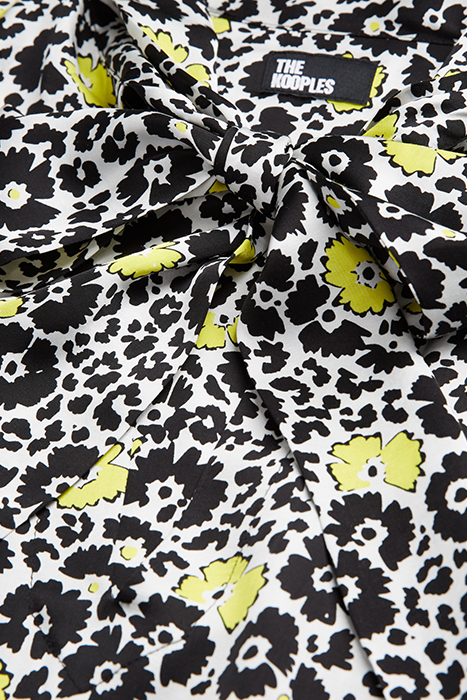 TOP LAVALIERE WILD BLOSSOM WHITE ECRU / YELLOW 7