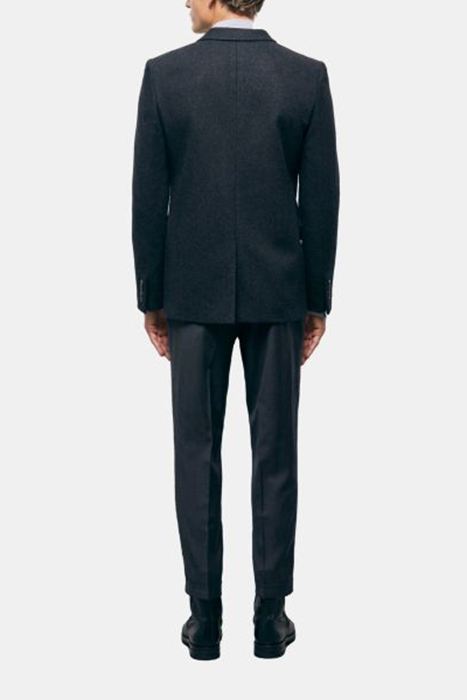 JACKET ONLY HERRINGBONE PATTERN DARK GREY 3