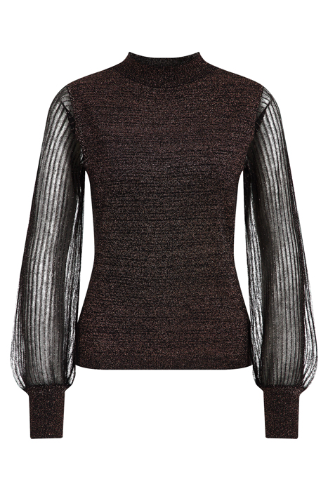 KNITTED PULLOVER BLACK 4
