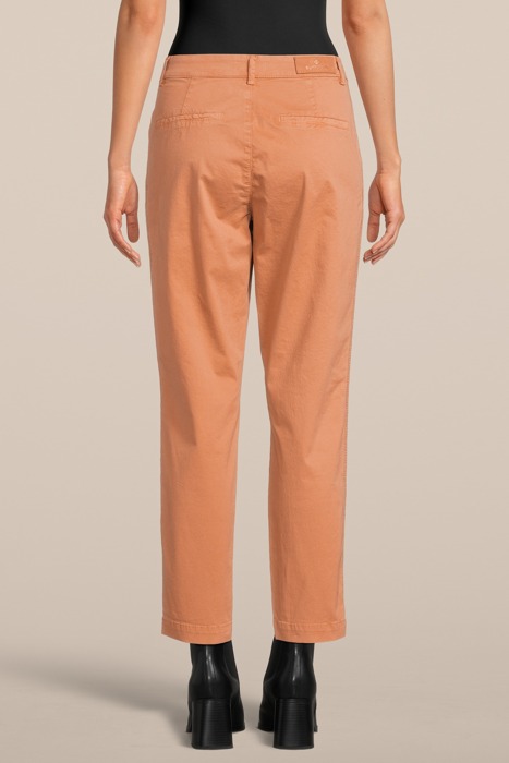 CHINO PANTS PEACHY FINE TWILL RED 2
