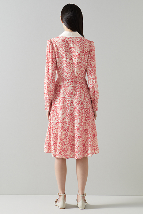 DR FLO MARGUERITE PRINT RED 2