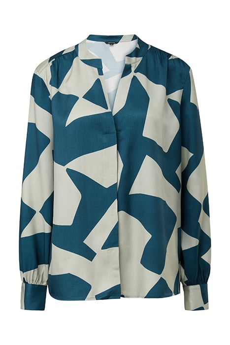 COMMA BLOUSES BLUE GREEN 4