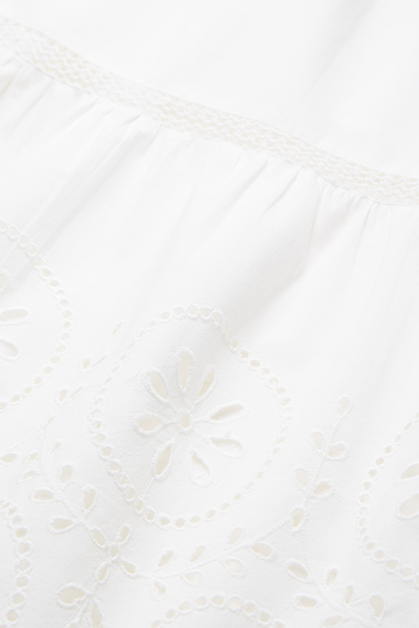 LONG SKIRT WITH EMBROIDERY WHITE 6