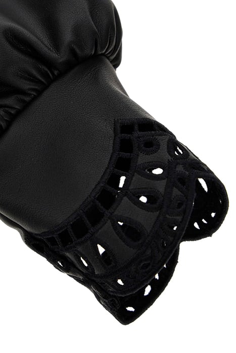 SOLANGE TOP JET BLACK BLOUSE 10