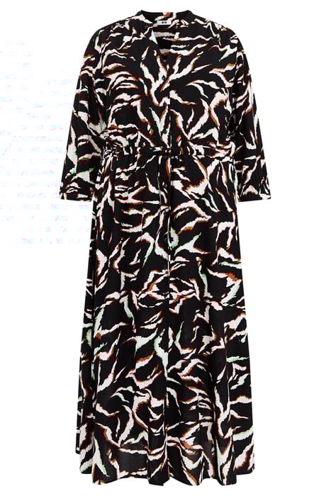 DRESS MID LENGTH BLACK 3