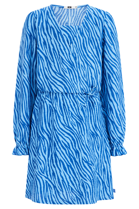 DRESS MID LENGTH BLUE 2