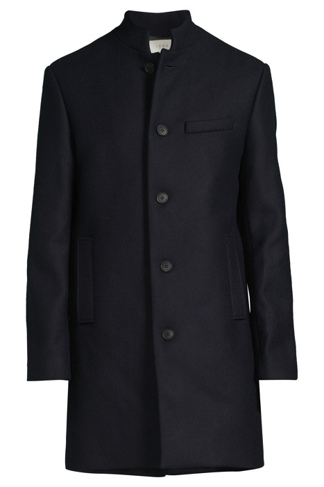 NAVY UPCYCLED STRAIGHT COAT NAVY 3