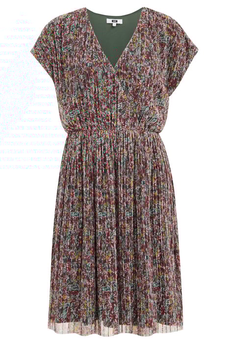 DRESS MID LENGTH DARK GREEN 3