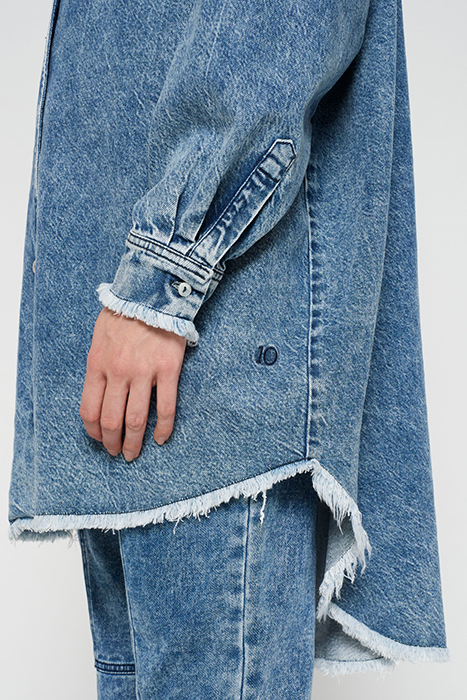 FLOWY DENIM SHIRT 7