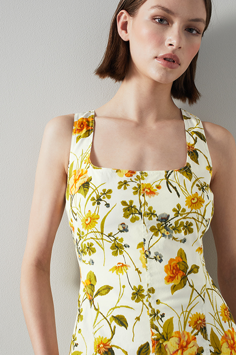 DR URSULA - CHINE FLORAL MULTI 5