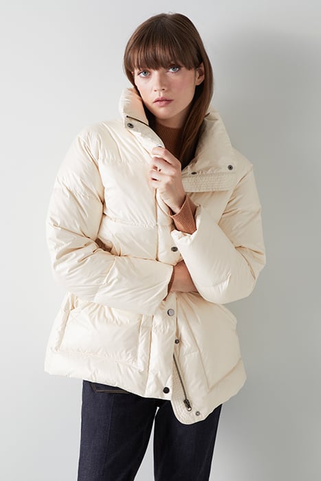 CT MORZINE BELTED PUFFA CREAM 3