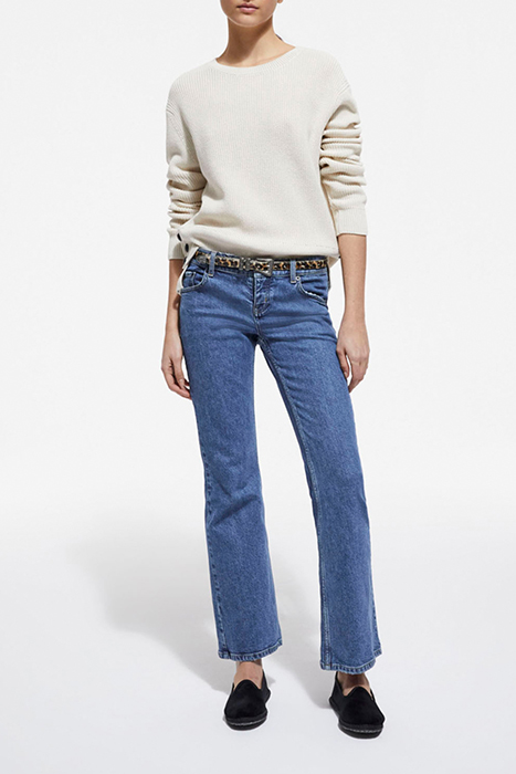 ROUND NECK PUL WITH SNAP DETALS OFF WHITE 3