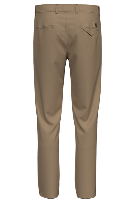 ESSENTIALS STUART - COTTON STRETCH TWILL CHINO SEA STONE 2