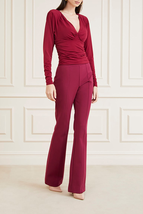 KARLIE TOP PURPLE BLOUSE PETAL 5