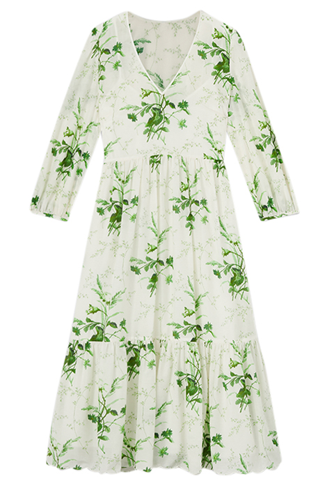 DR BRONTE - MEADOW SCENE GREEN/WHITE 4