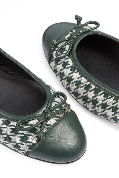 FL KARA BALLERINA FLATS GREEN 4