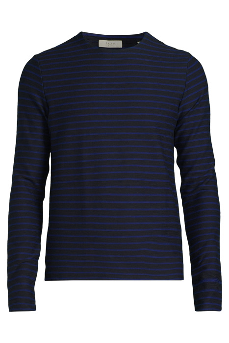 NAVY T-SHIRT WITH BLUE STRIPES NAVY 3
