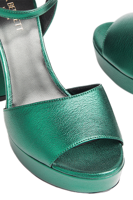 FS SOLANGE OPEN TOE GREEN 5