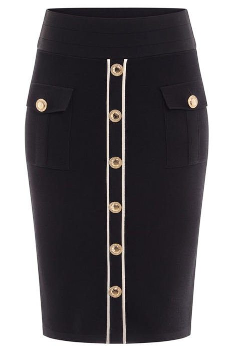 ISA BANDAGE SKIRT JET BLACK 4
