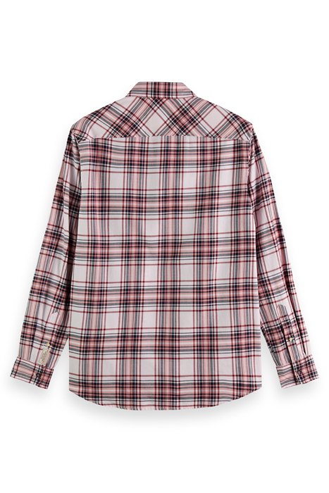 FLANNEL CHECK SHIRT PINK CHECK 2