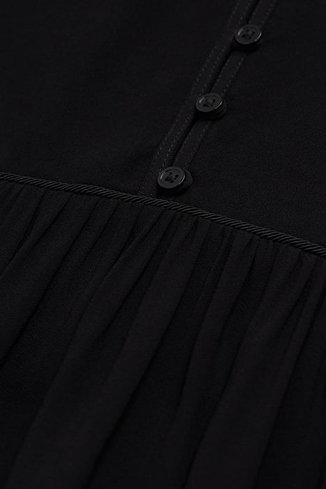 SHORT LONG-SLEEVED DRESS WITH TRIBES BLACK 2