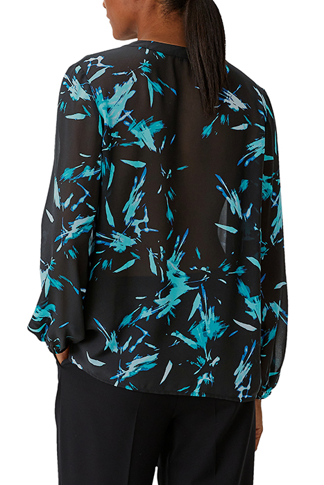 COMMA BLOUSES BLUE GREEN 2