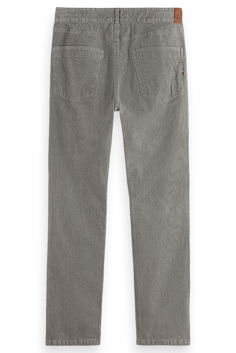 RALSTON - REGULAR SLIM-FIT WASHED CORDUROY PANTS SEAL GREY 2