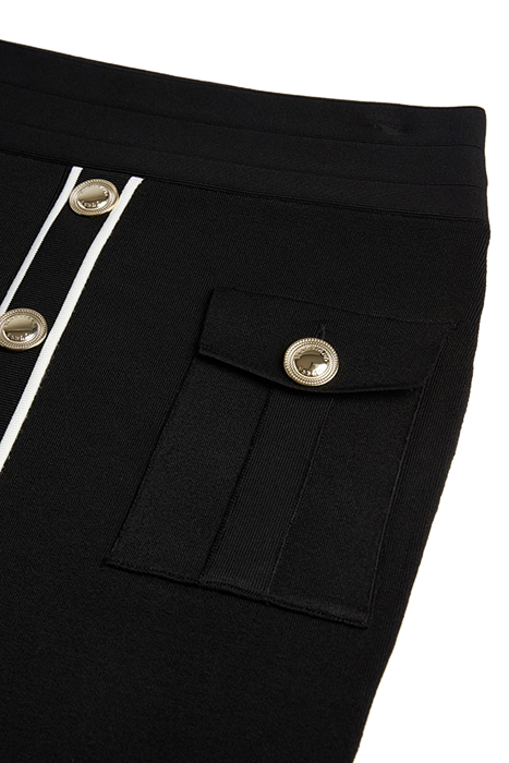 ISA BANDAGE SKIRT JET BLACK 7