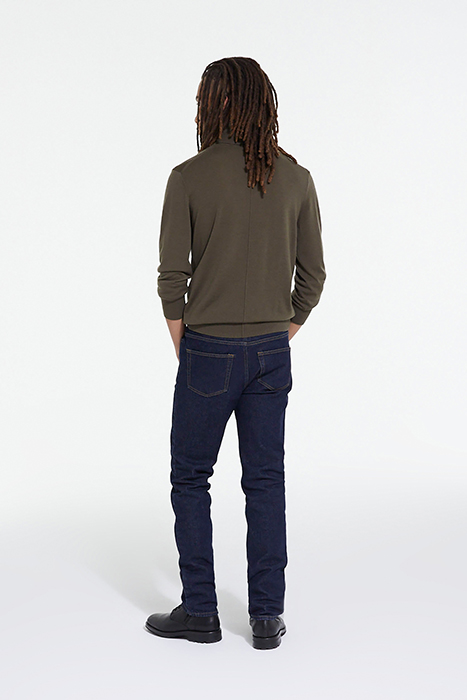 TURTLE NECK PUL WITH COLLAR DETAIL ALGUE 4