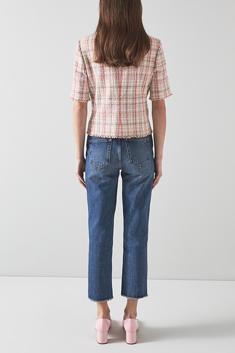 JK MABEL TWEED SHORT SLEE MULTI 2