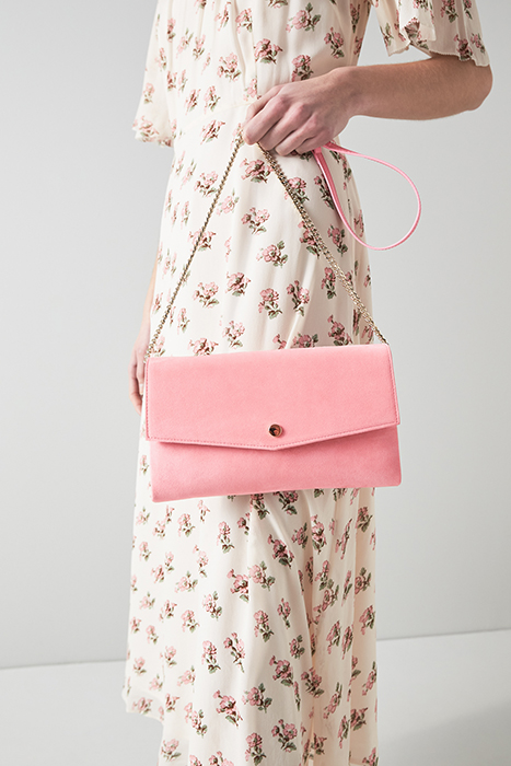 CU LAYLA ENVELOPE CLUTCH CORAL 3