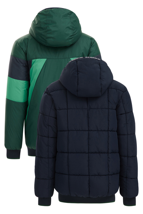 JACKET REVERSIBLE BOMBER DARK GREEN 4